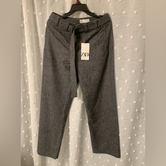 Wide leg Grey dress pants - Picture 2 of 7